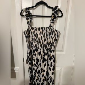 Like New Cowprint Jumpsuit